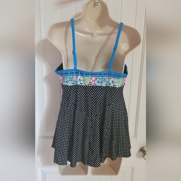 Coco Reef Playa Dot Harmony Underwire Tankini Top - Picture 6 of 9